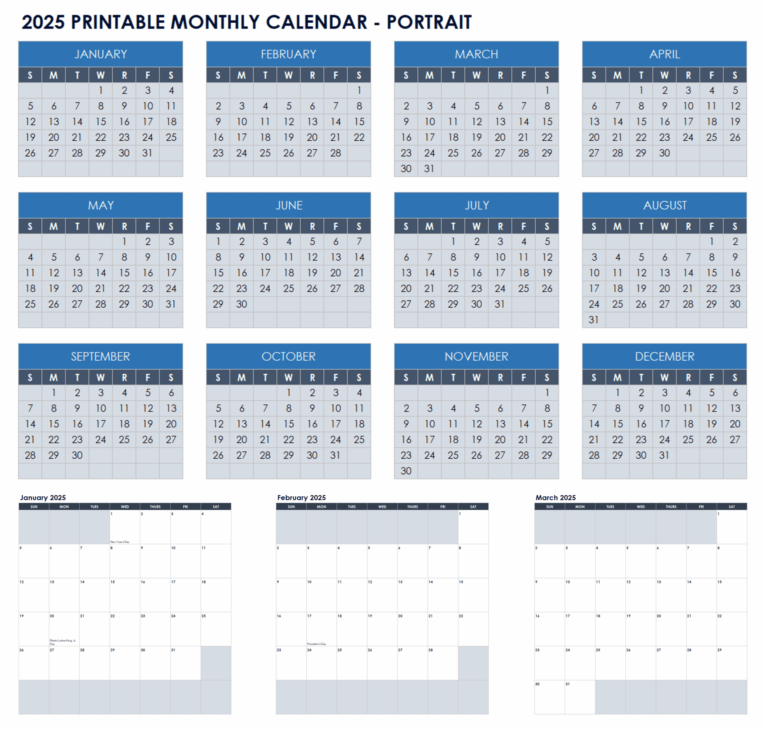 November Calendar 2025 Printable Free