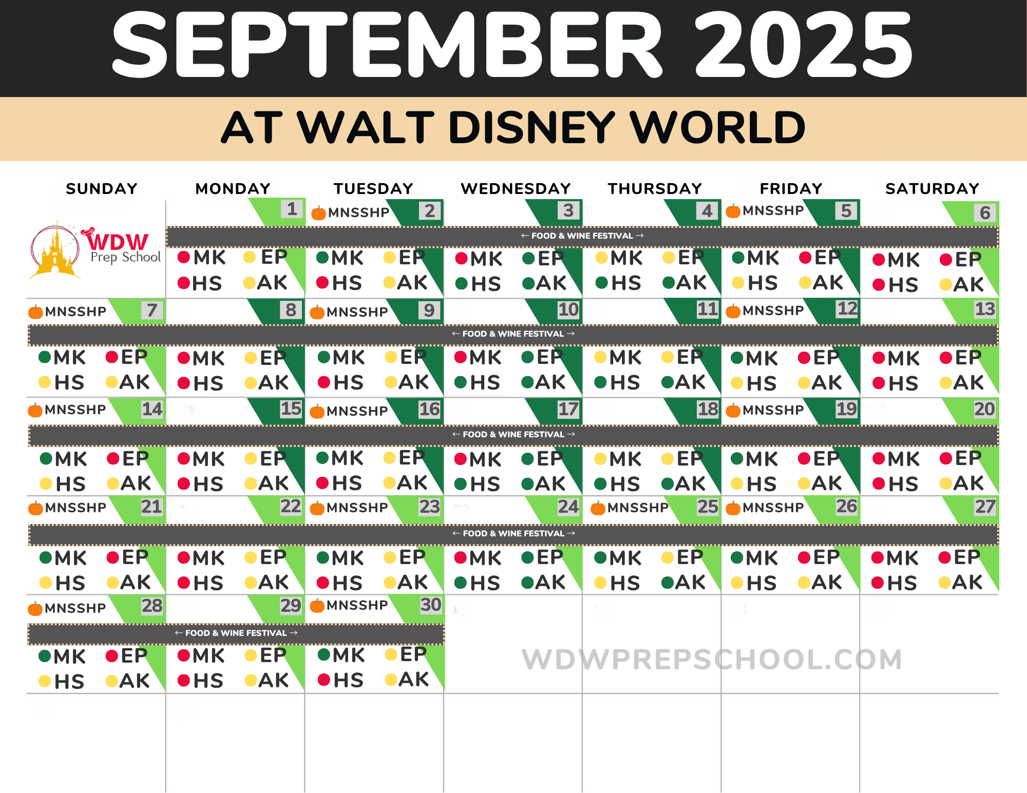 2025 2026 Disney World Crowd Calendar best Times To Go 