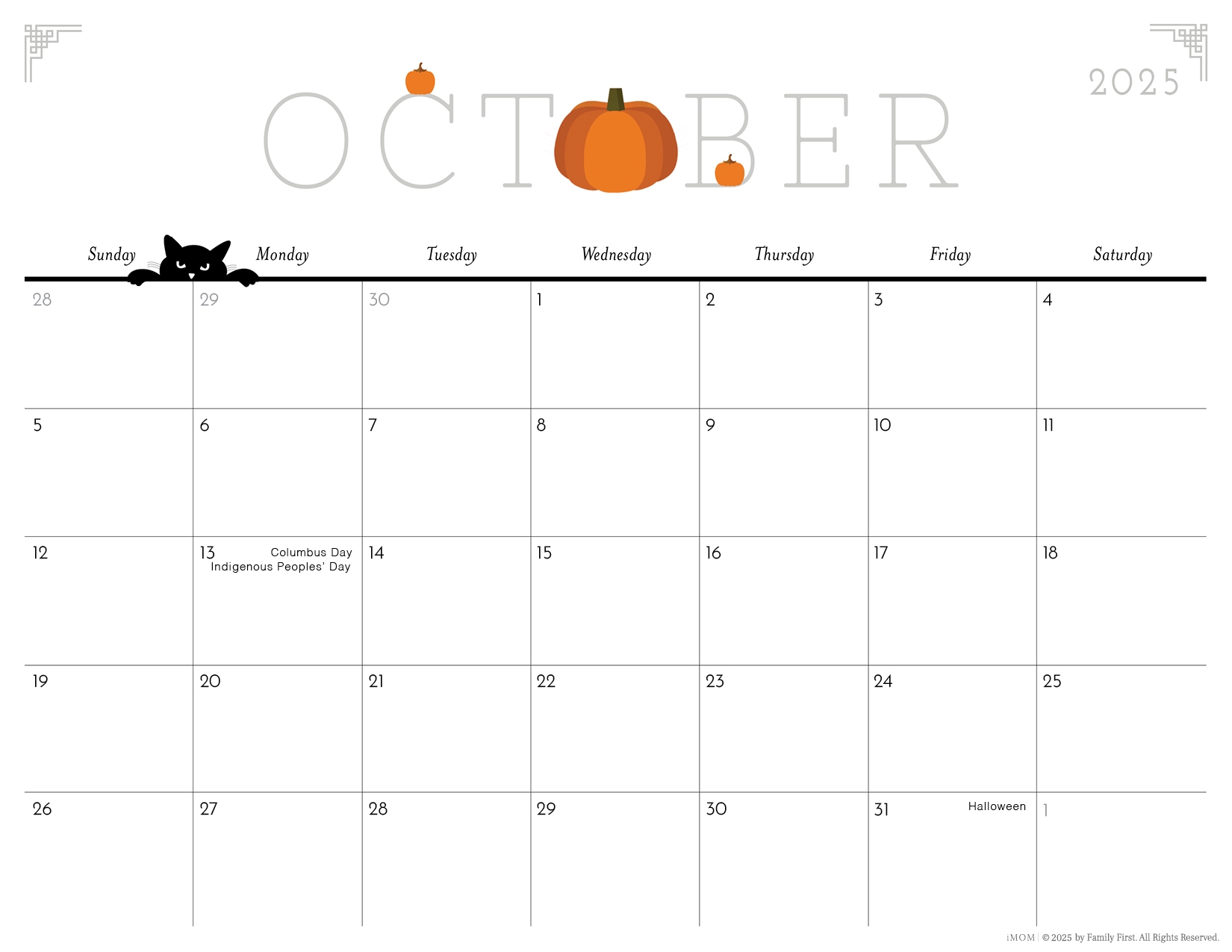 Imom September 2025 Calendar
