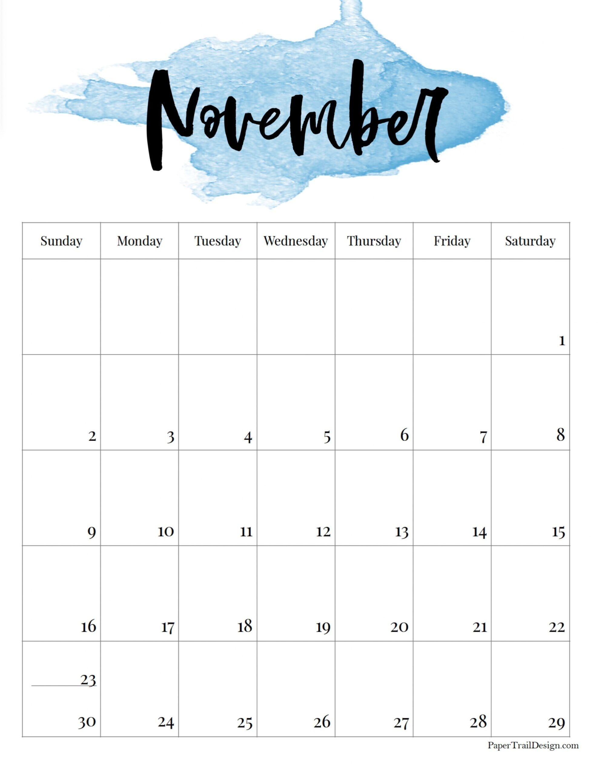 Calendar For October And November 2025