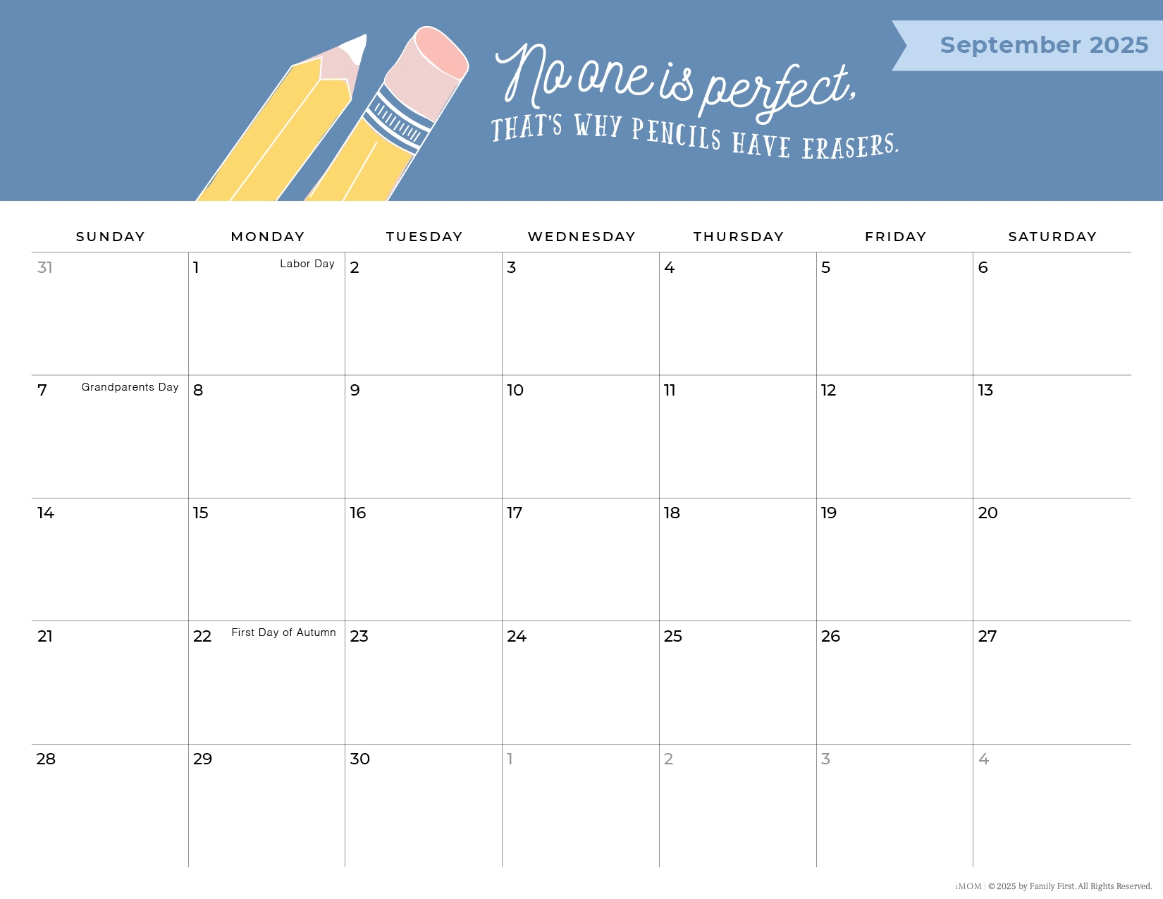 2025 Printable Calendars Free Printable Calendar Designs IMOM
