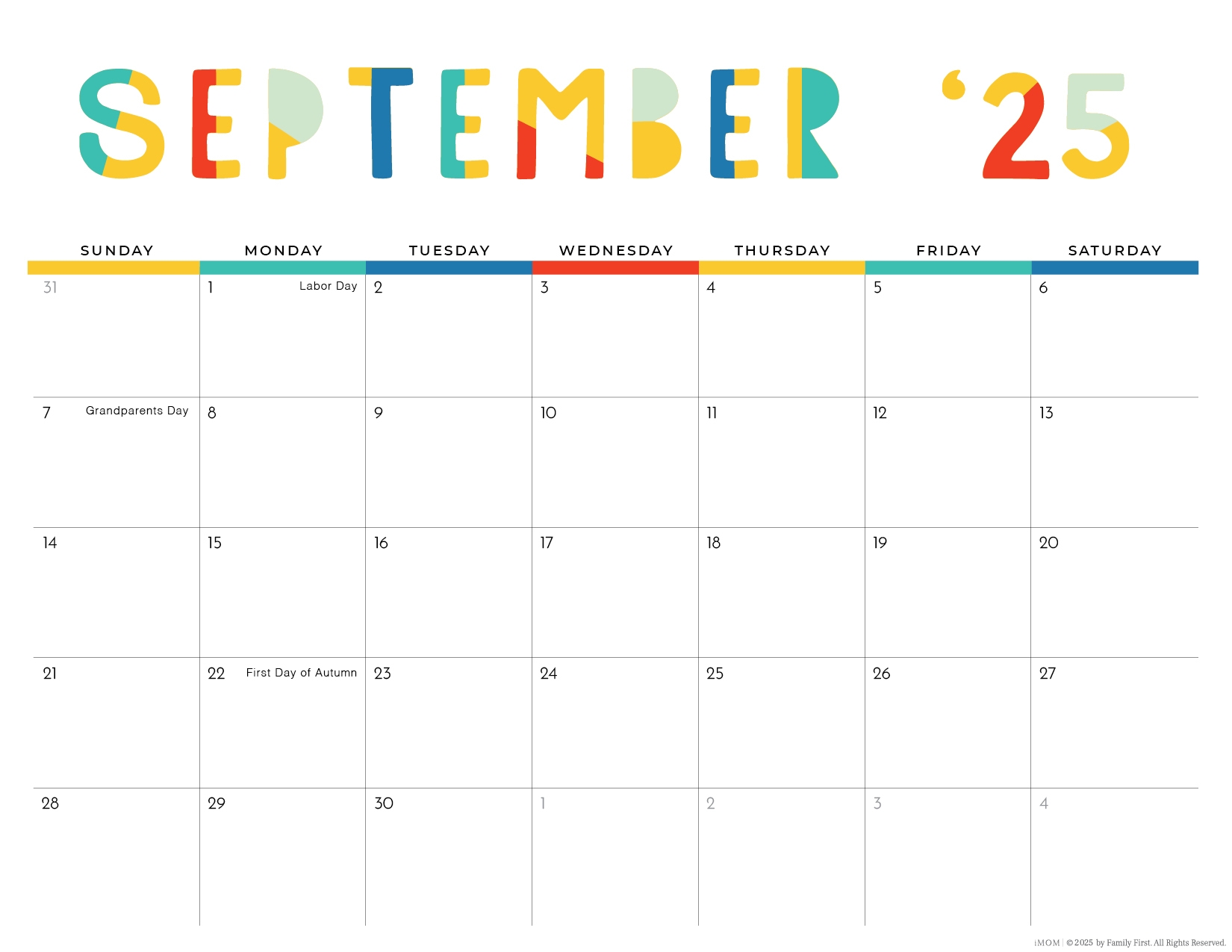2025 Printable Calendars Free Printable Calendar Designs IMOM