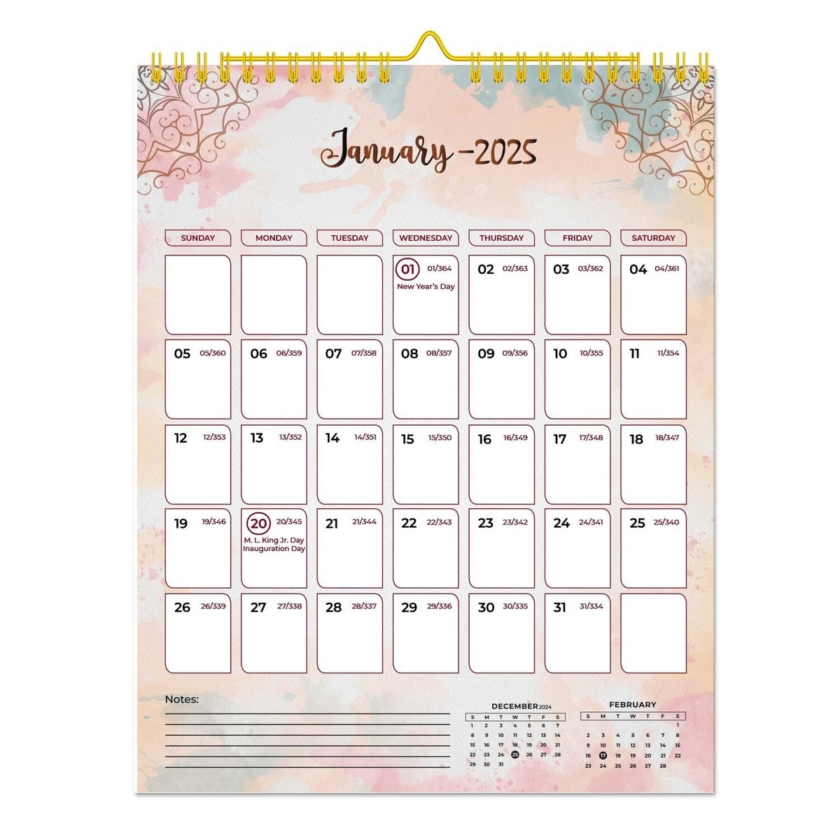 2025 December Printable Calendar