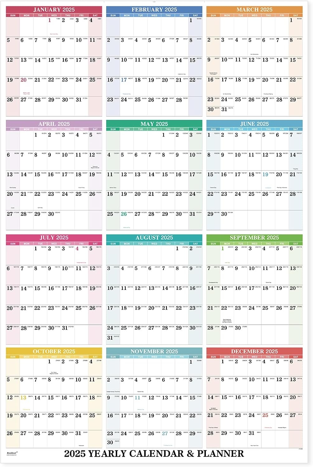 2025 Wall Calendar Yearly Wall Calendar 2025 Barbados Ubuy