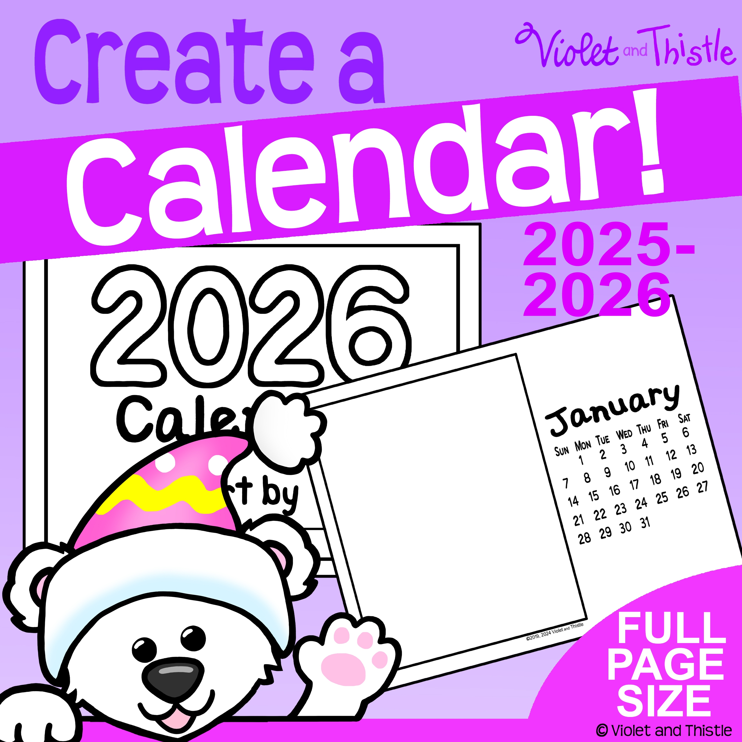 2026 2025 Calendar Parent Christmas Gift For Parent Family Printable Activity Blank Kids Draw In C5 Made By Teachers