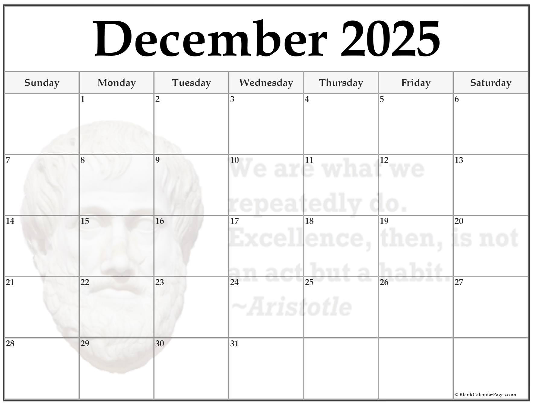 24 December 2025 Quote Calendars