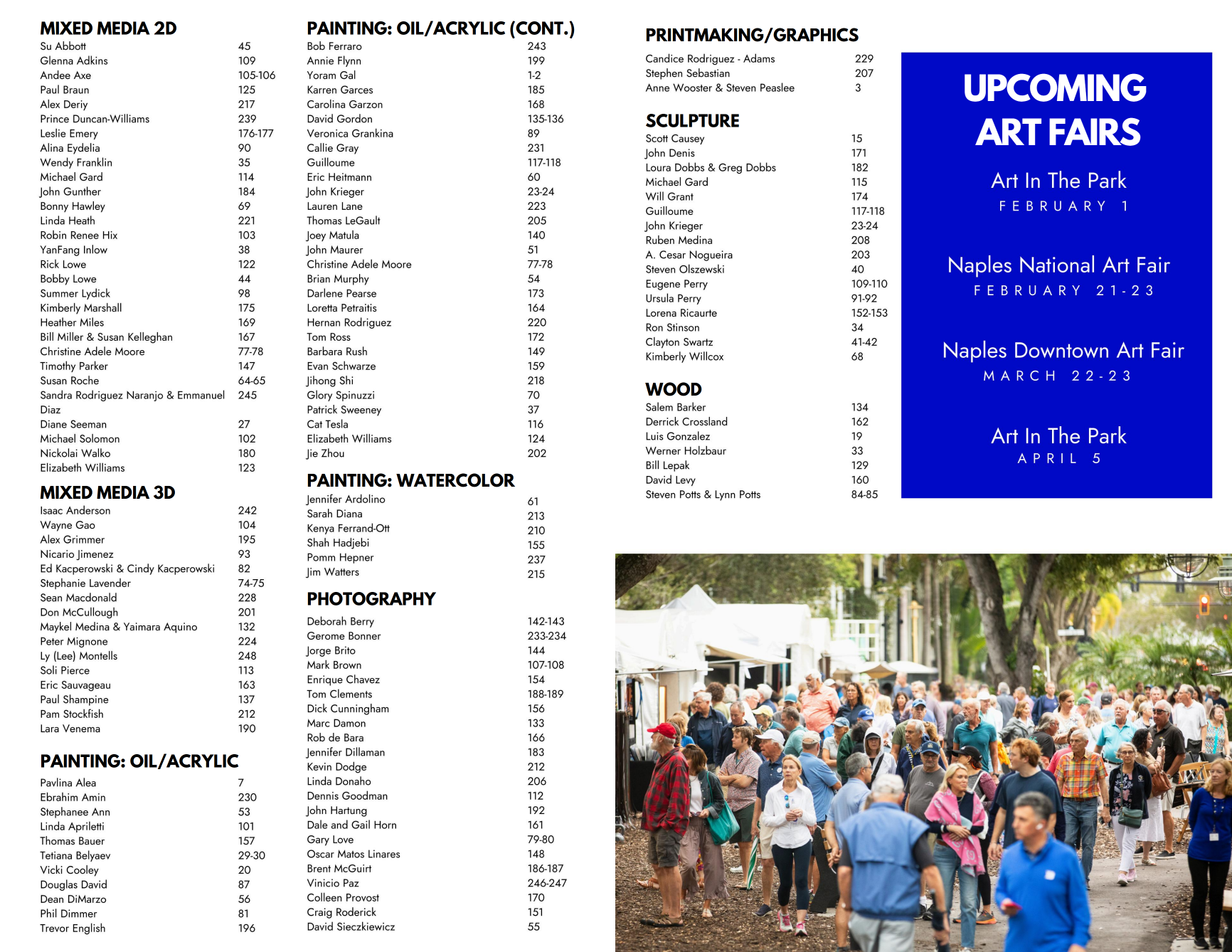 29th Annual Naples New Year s Art Fair Christine Adele Arts