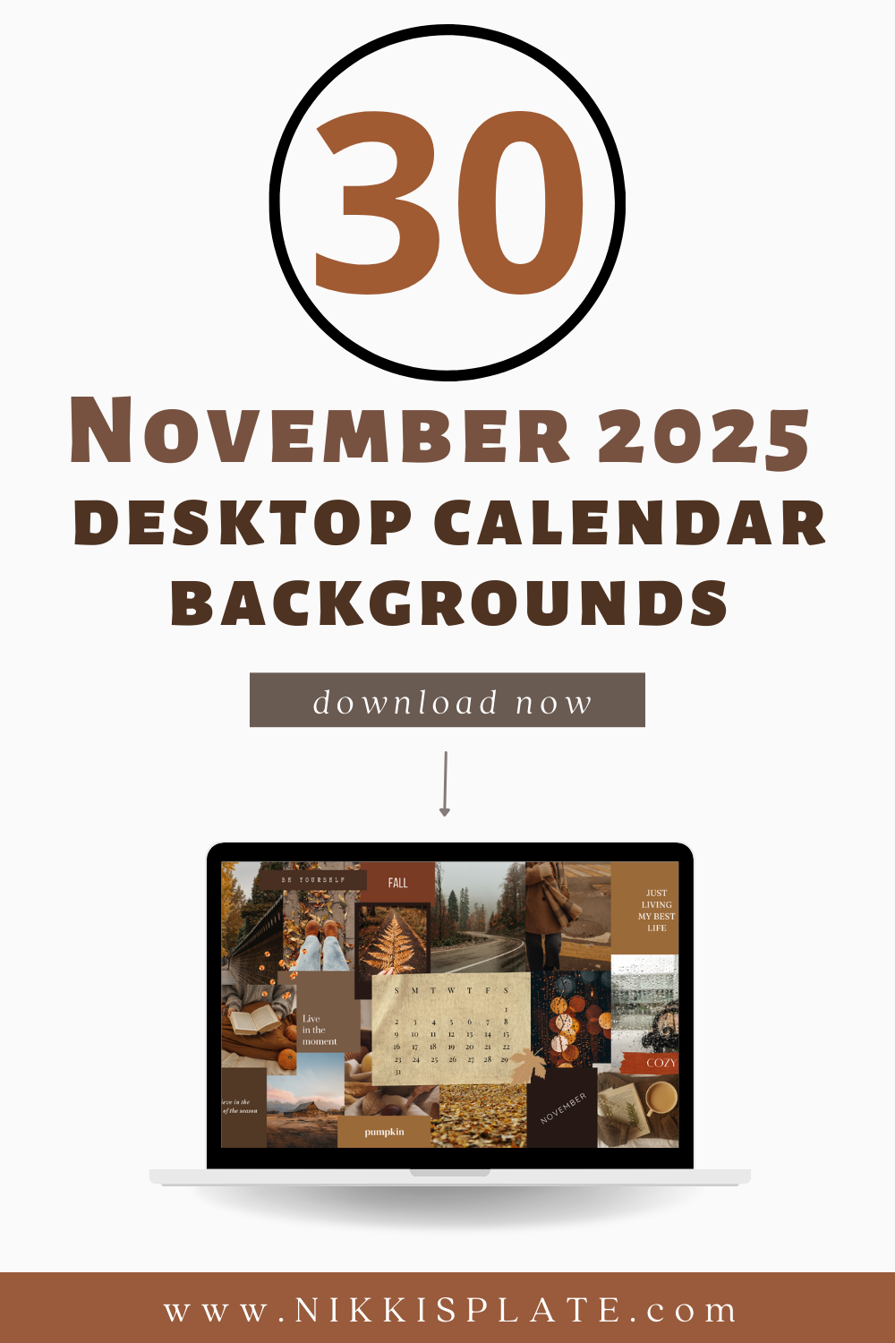30 Free November 2025 Desktop Calendar Backgrounds EASY DOWNLOAD 