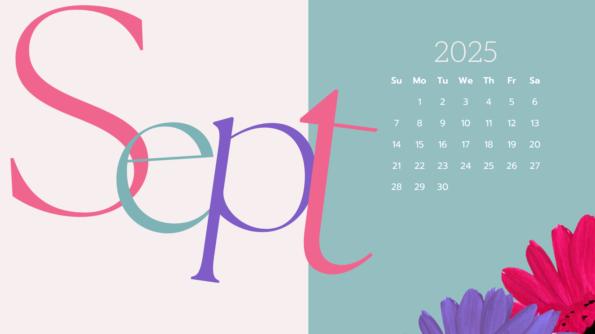 30 Free September 2025 Desktop Calendar Backgrounds EASY DOWNLOAD 