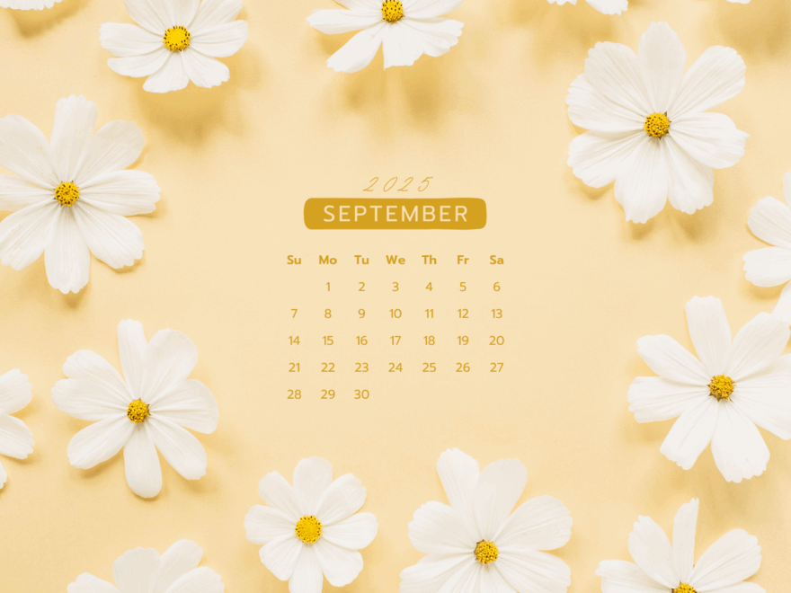 30 Free September 2025 Desktop Calendar Backgrounds EASY DOWNLOAD