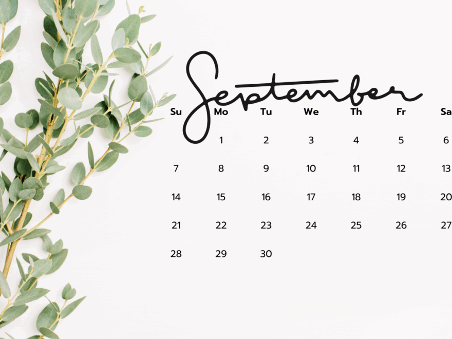 30 Free September 2025 Desktop Calendar Backgrounds EASY DOWNLOAD