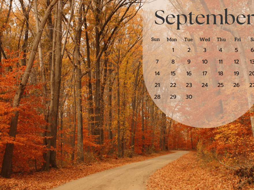30 Free September 2025 Desktop Calendar Backgrounds EASY DOWNLOAD