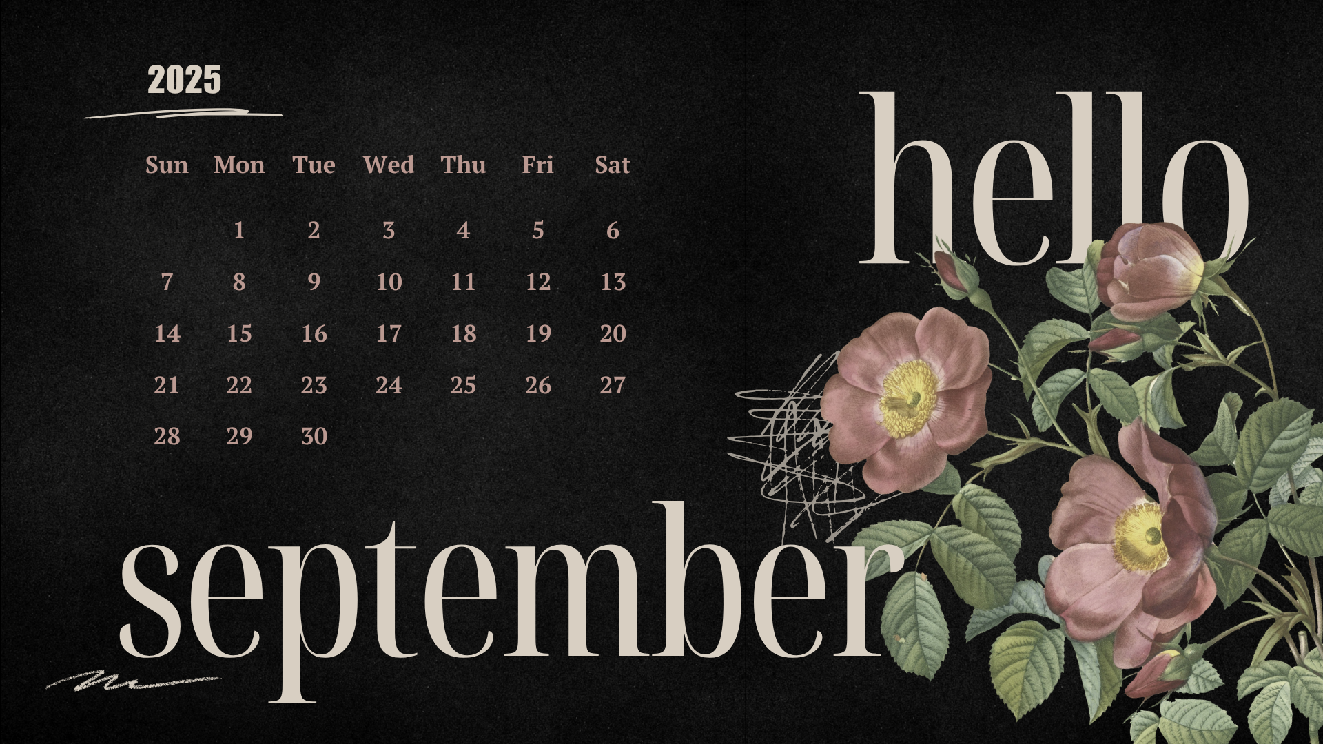 30 Free September 2025 Desktop Calendar Backgrounds EASY DOWNLOAD 