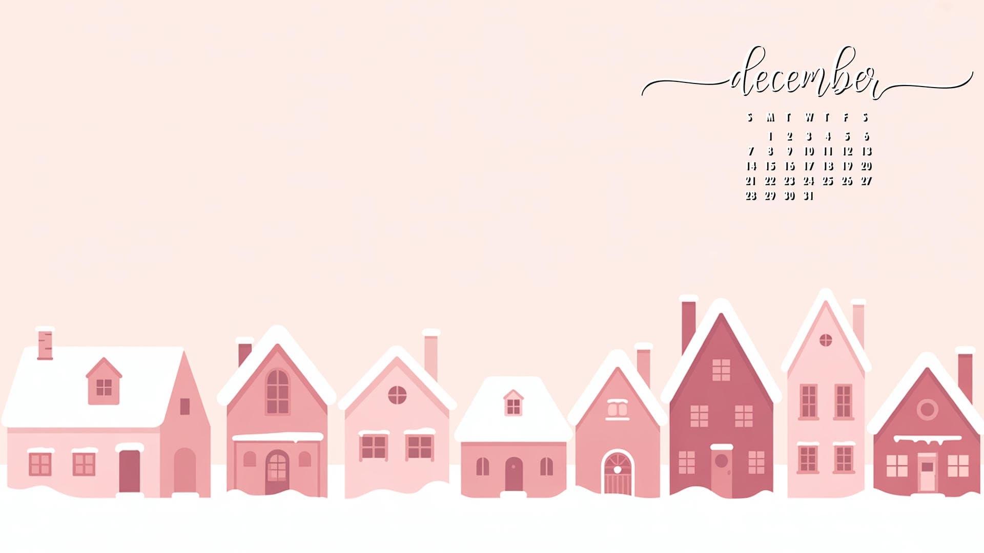 78 Free December 2025 Calendar Wallpapers For Phone And Desktop