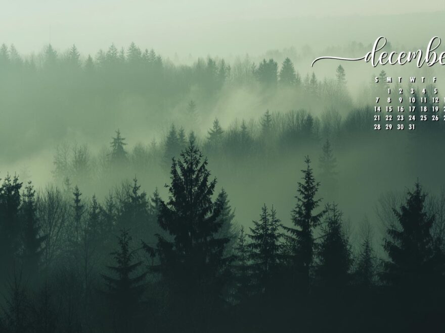 78 Free December 2025 Calendar Wallpapers For Phone And Desktop
