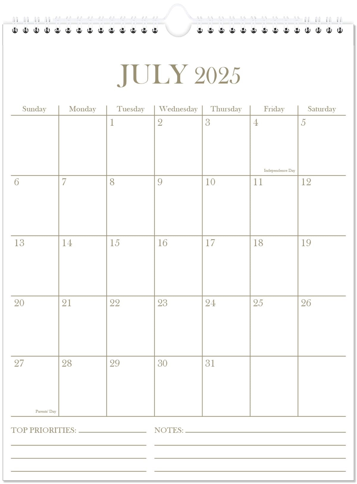 Amazon 2025 2026 Wall Calendar 18 Months Calendar From September 2025 December 2026 Calendar 2025 2026 With Thick Paper 8 5 X 11 Vertical Calendar Golden Office Products