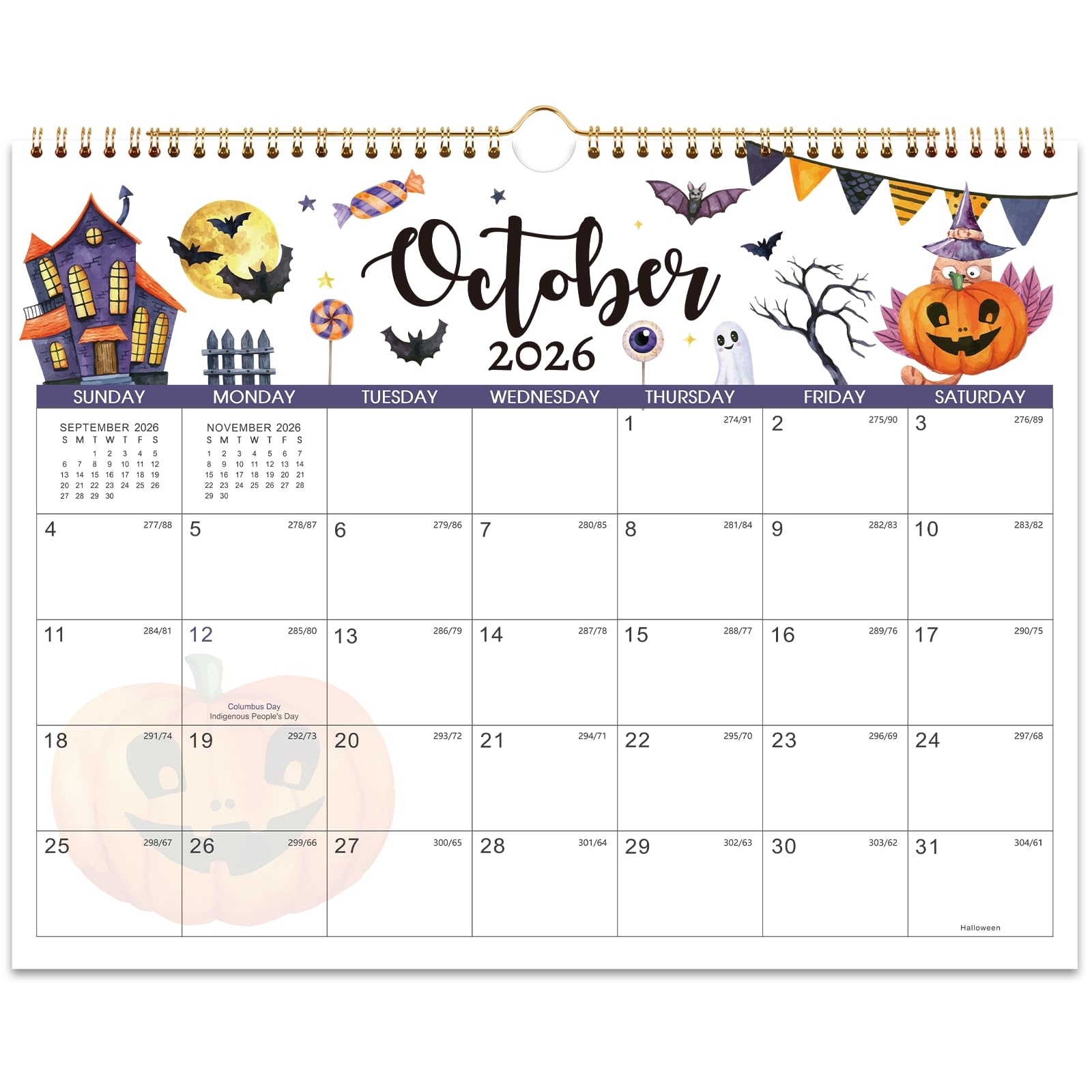 October 2026 Julian Calendar