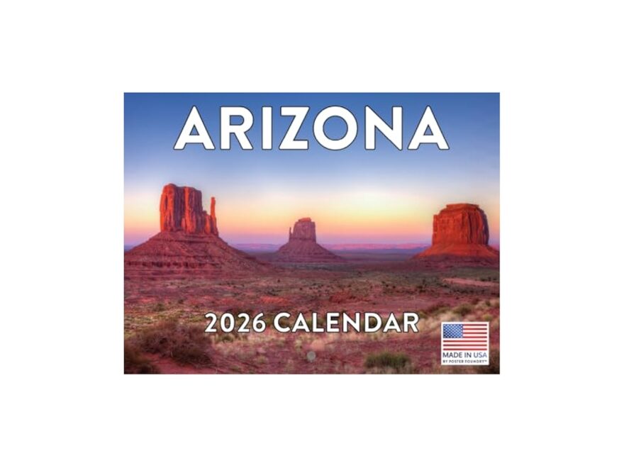 Amazon Arizona Calendar 2026 AZ Monthly Wall Calender 12 Month American Made In The USA Office Products