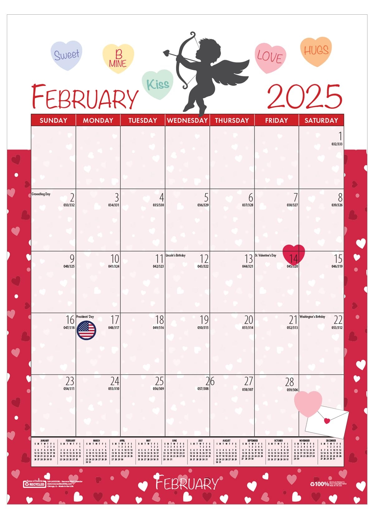 Free Printable Cute December 2025 Calendars