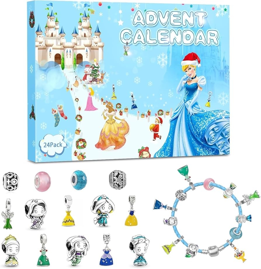 Amazon New Advent Calendar 2025 For Girls Christmas 24 Days Countdown Calendar With 2 Bracelets And 22Pcs Unique Cartoon Charm Princess Beads Christmas Toy Gifts For Girls Kids Teens Children Home Kitchen Amazon New Advent Calendar 2025 For Girls Christmas 24 Days Countdown Calendar With 2 Bracelets And 22Pcs Unique Cartoon Charm Princess Beads Christmas Toy Gifts For Girls Kids Teens Children Home Kitchen
