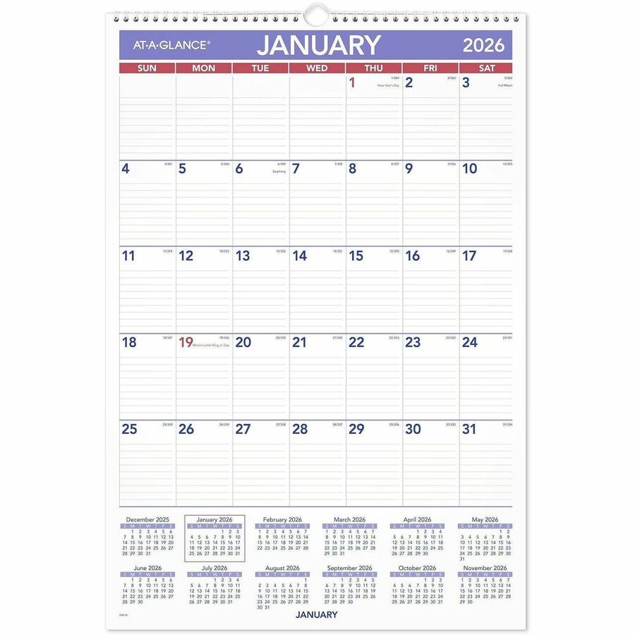 2026 Julian Date Monthly Calendar
