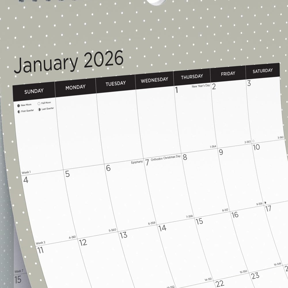 Julian 2026 Calendar Countdown