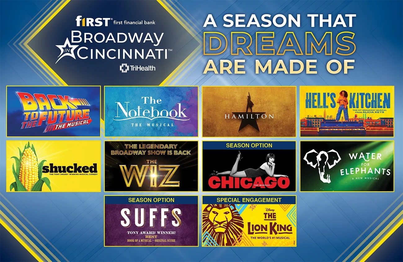 Broadway In Cincinnati Upcoming Season Official Ticket Source Cincinnati Arts