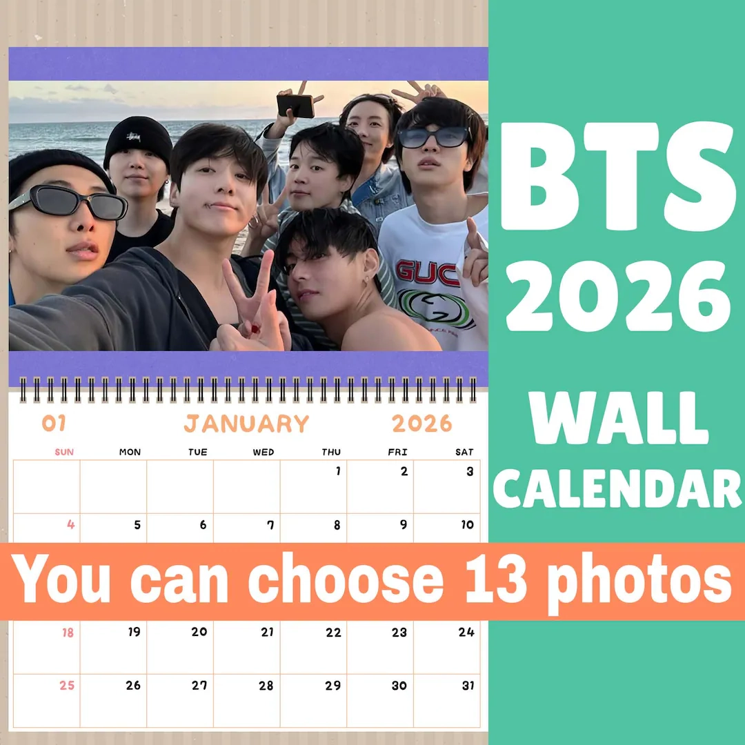 Bts Calendar 2026 Printable