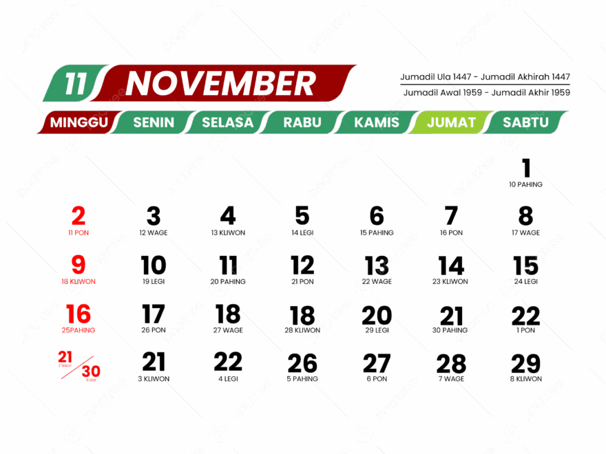 Calendar 2025 November Vector Calendar Templates 2025 Calendar Template November 2025 PNG And Vector With Transparent Background For Free Download