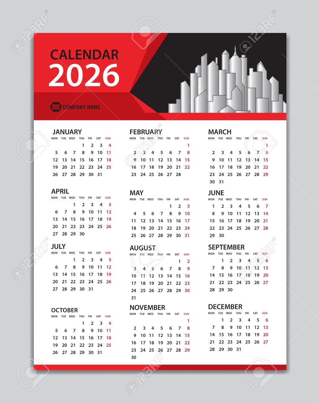 Free 2026 Calendar -Printable -Download