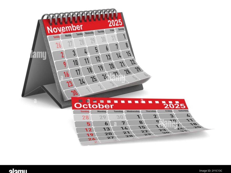 Calendar October 2025 Hi res Stock Photography And Images Page 2 Alamy
