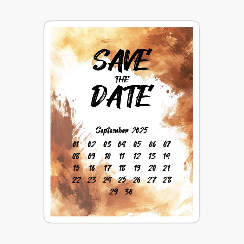 Small Calendar September 2025
