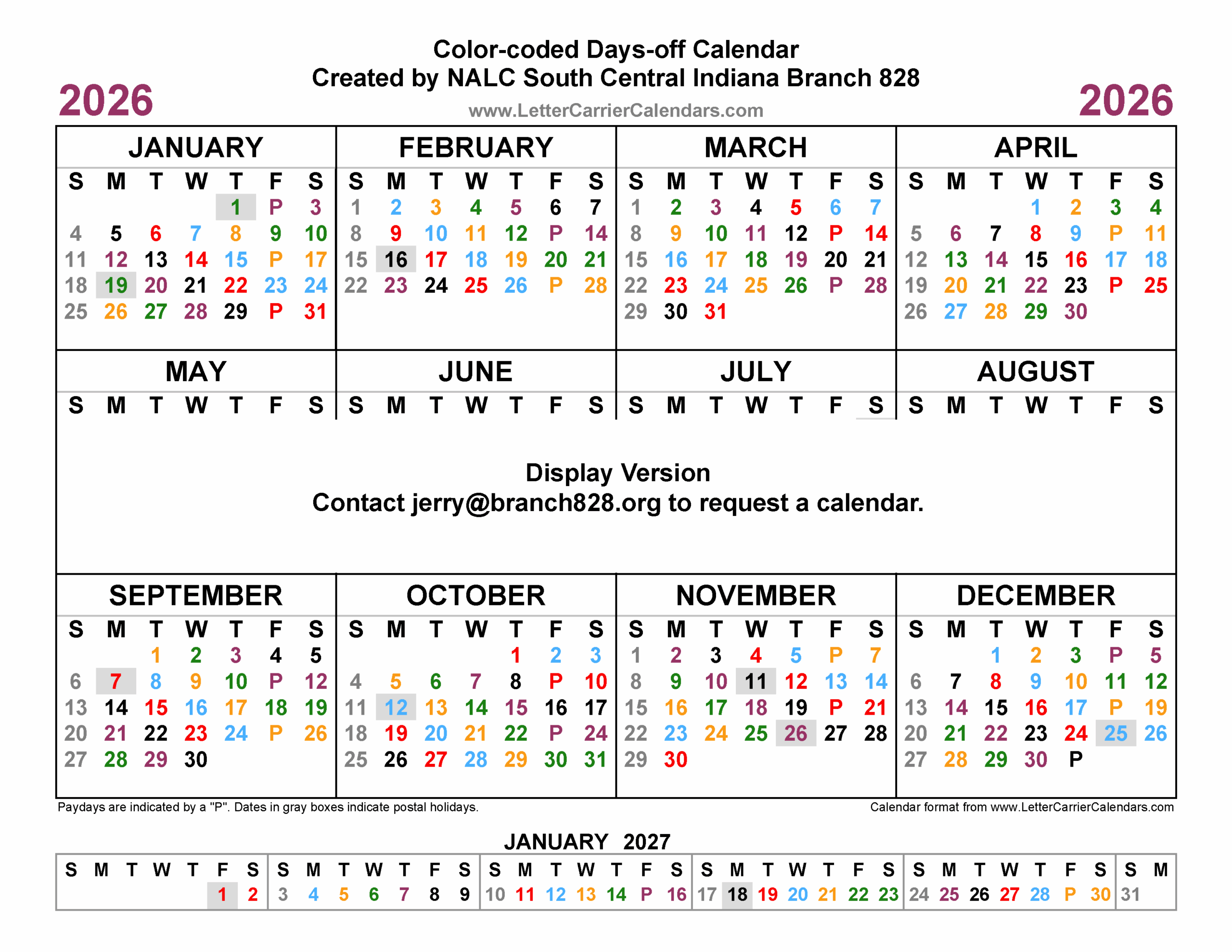 Calendars