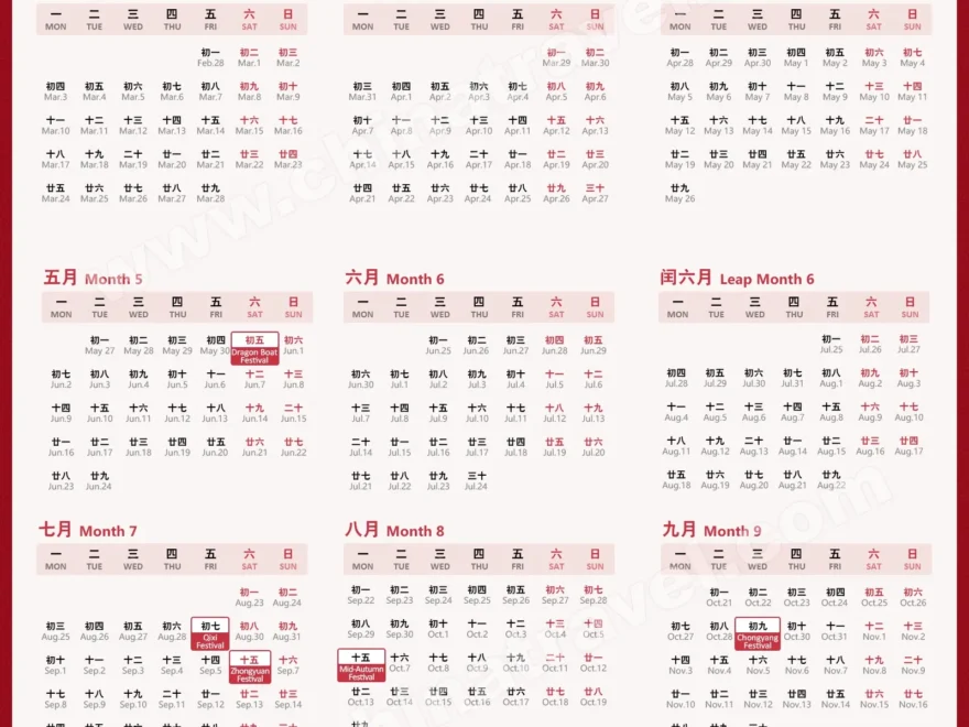 Chinese Calendar 2025 Gregorian To Lunar Date