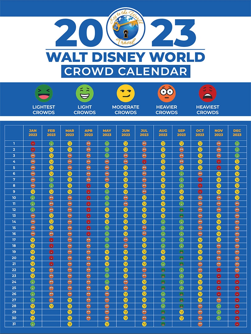 Disney World Crowd Calendar October 2025