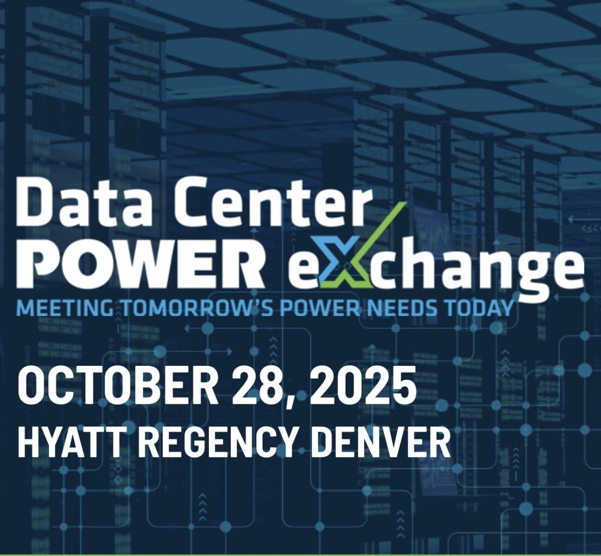 Data Center POWER EXchange October 28 2025 Denver Allstream Insiders