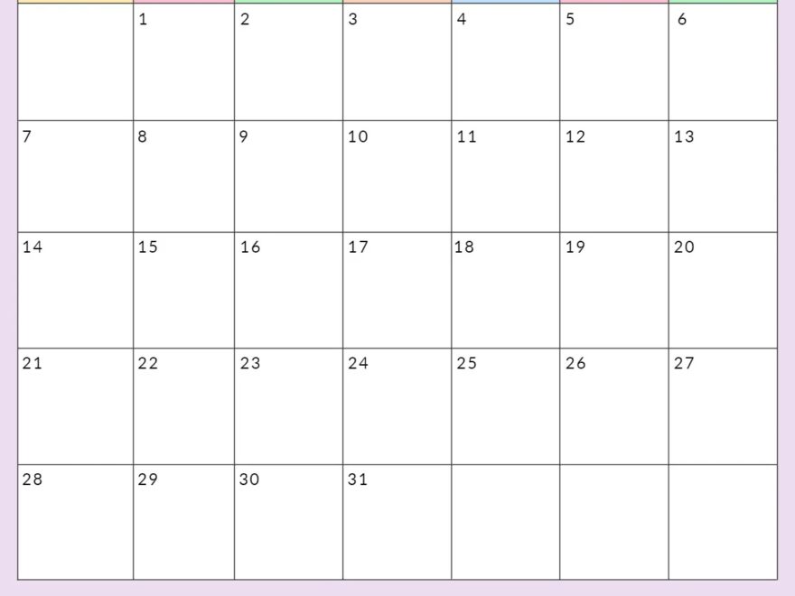 December 2025 Calendar 52 Free PDF Printables