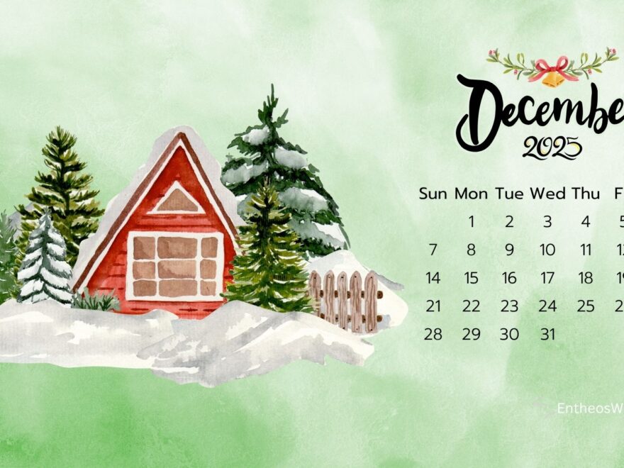 December 2025 Desktop Wallpaper EntheosWeb