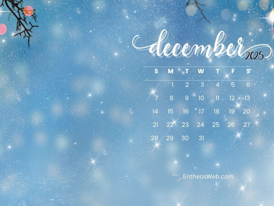 December 2025 Desktop Wallpaper EntheosWeb