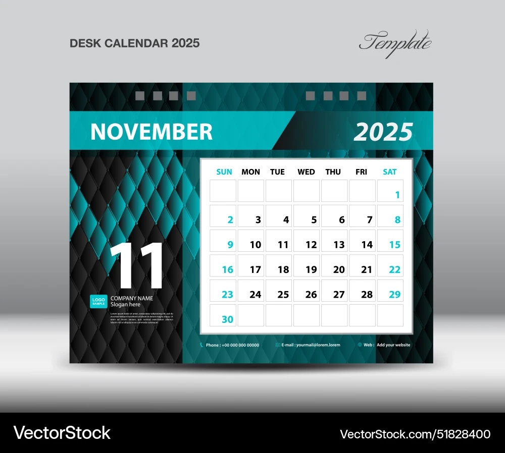 Free 2025 November Calendar Templates