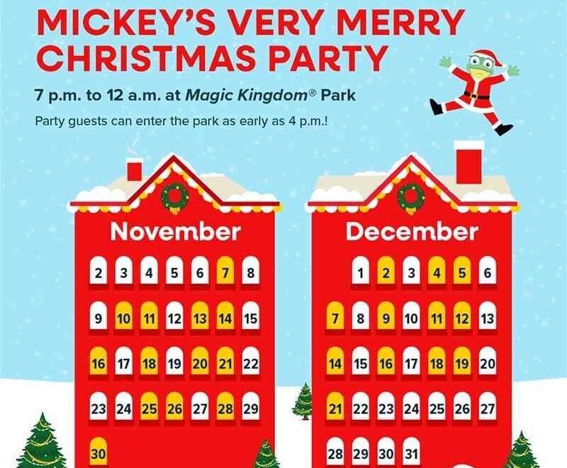 Disney Christmas Party 2025 Dates Are Here