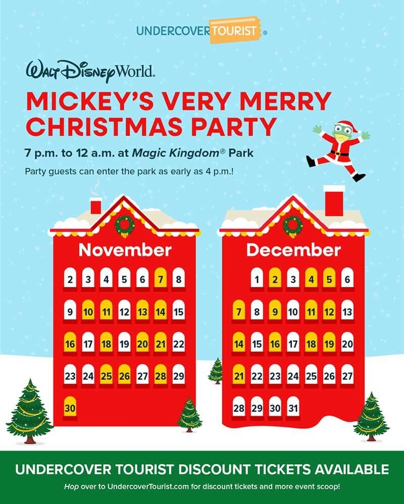 Disney Christmas Party 2025 Dates Are Here 