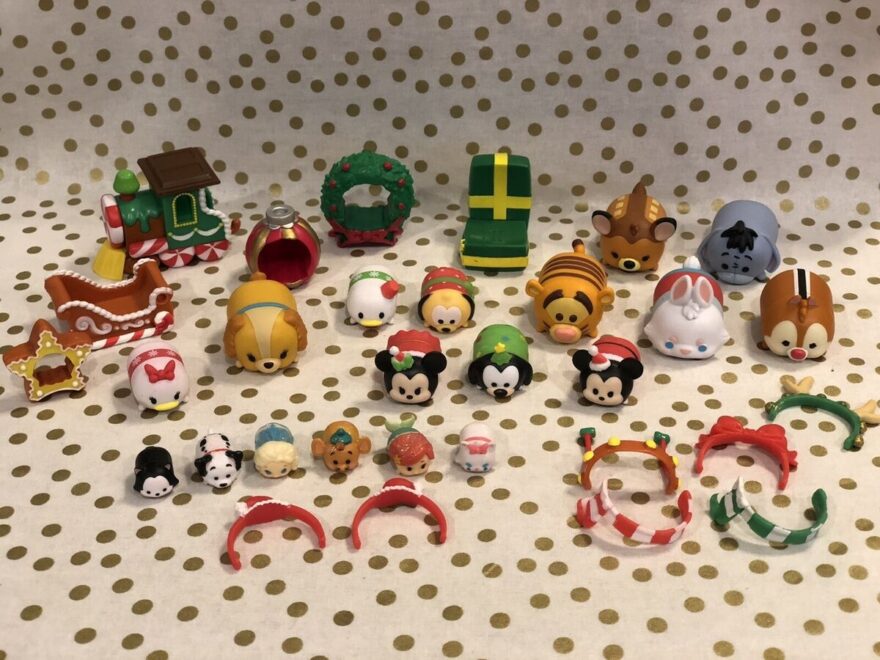 Disney Tsum Tsum Christmas Advent Toys Lot Complete Set Excellent Condition EBay