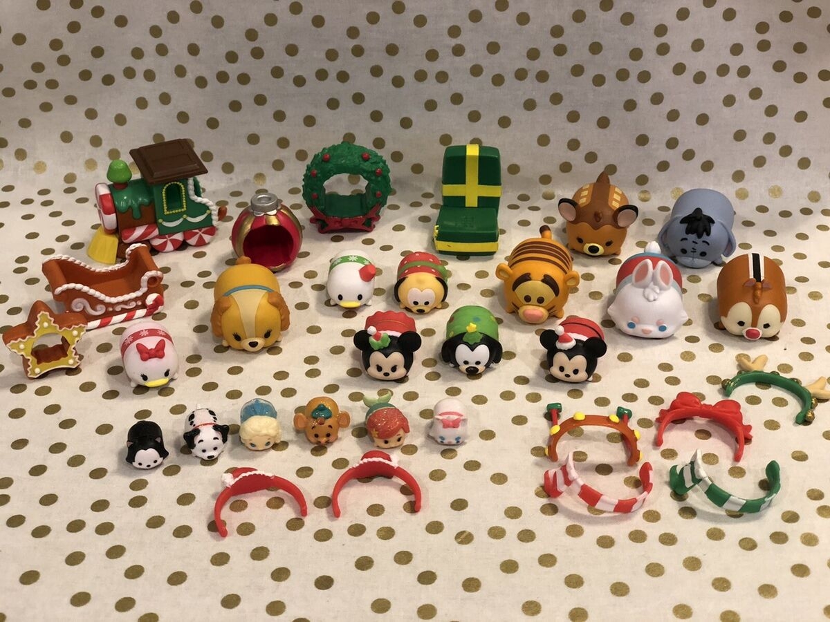 Disney Tsum Tsum Christmas Advent Toys Lot Complete Set Excellent Condition EBay
