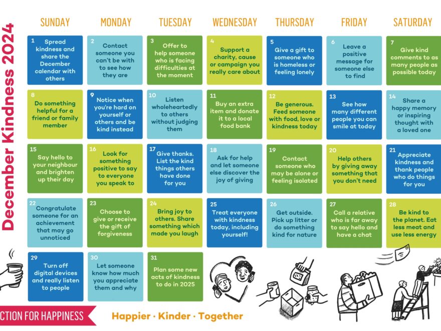 Do Good December Action For Happiness