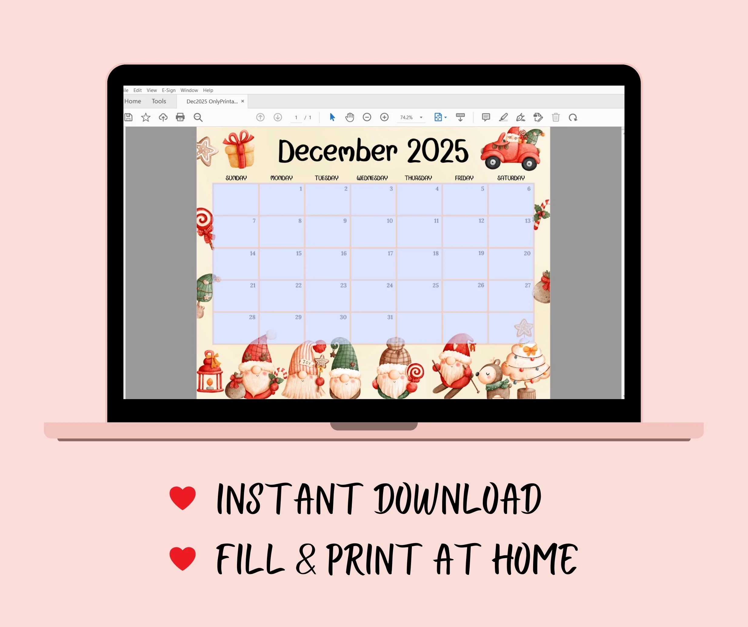August Through December 2025 Calendar