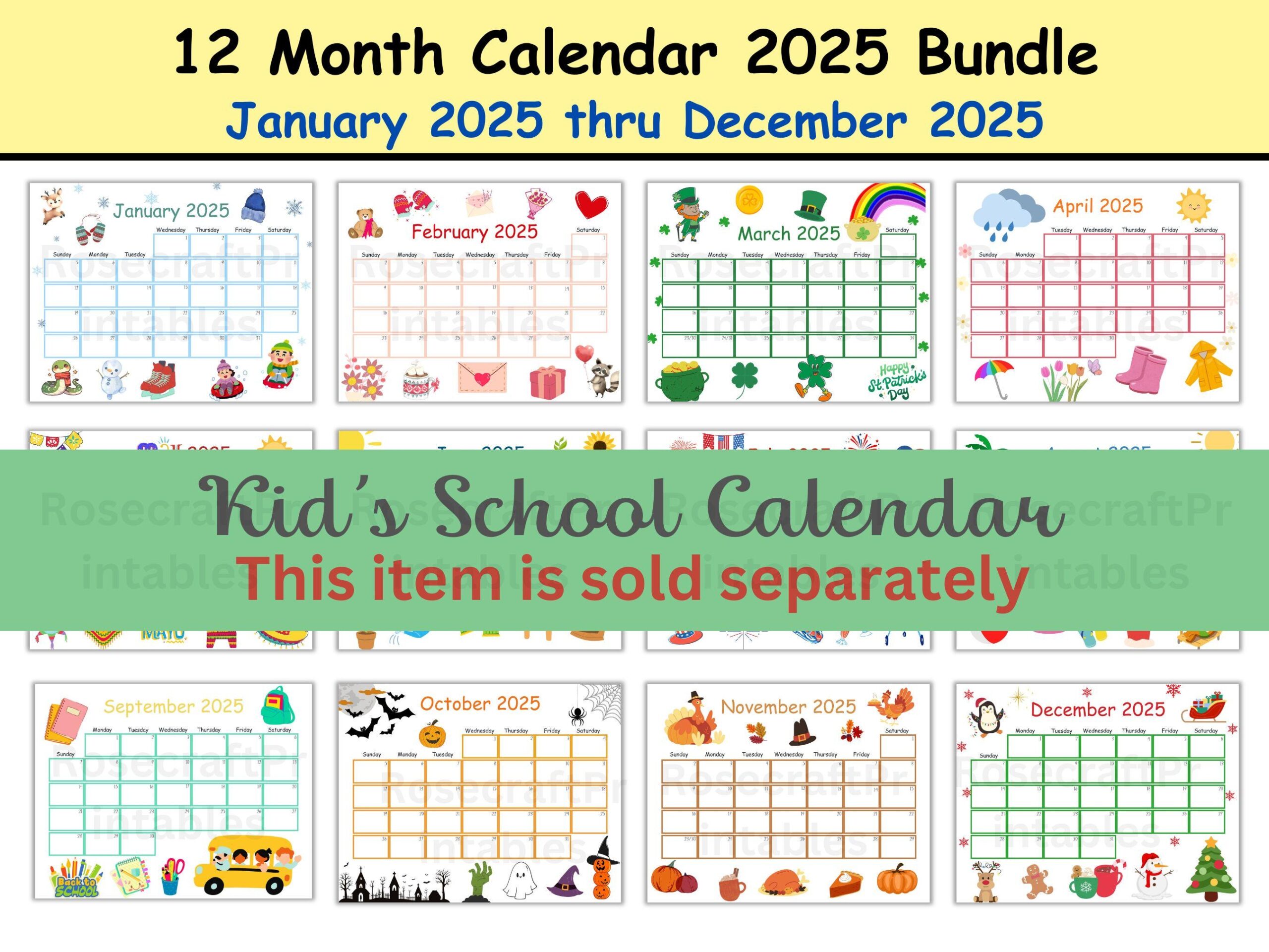 EDITABLE September 2025 Calendar 2025 September Calendar 2025 Calendar Printable Calendar School Planner Back To School Digital Etsy