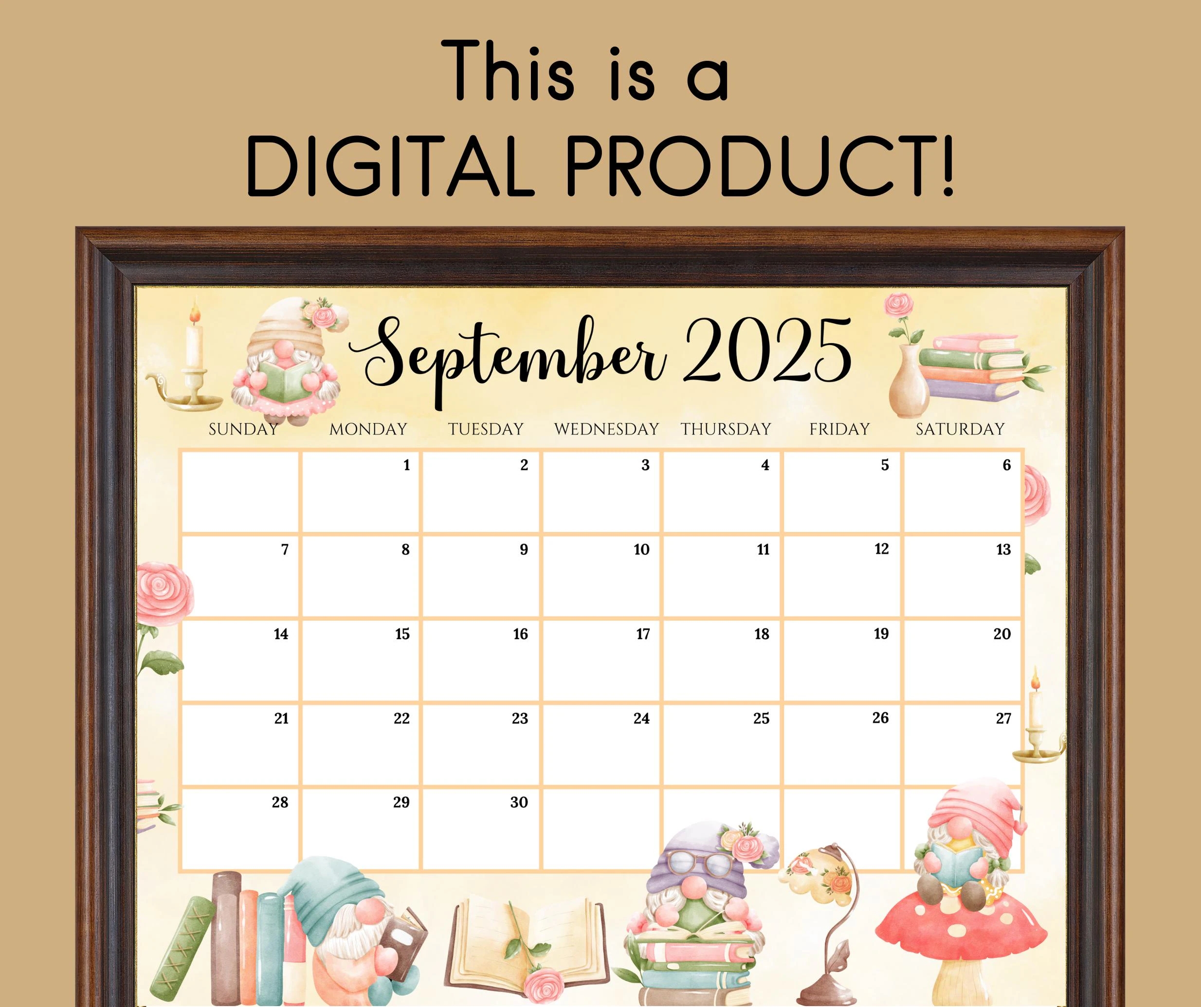 September Calendar 2025 Baby Due Date