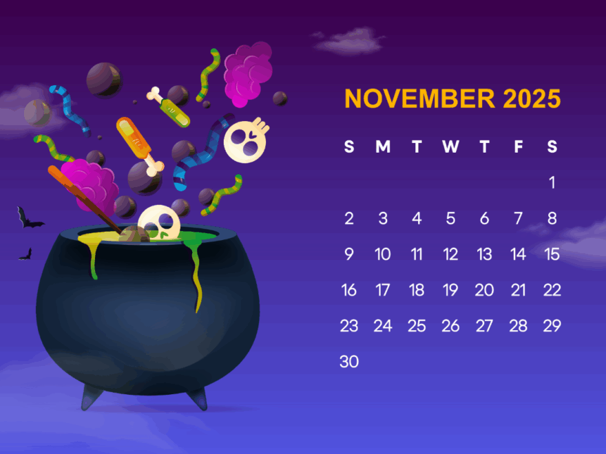 Free November 2025 Calendar Template To Edit Online
