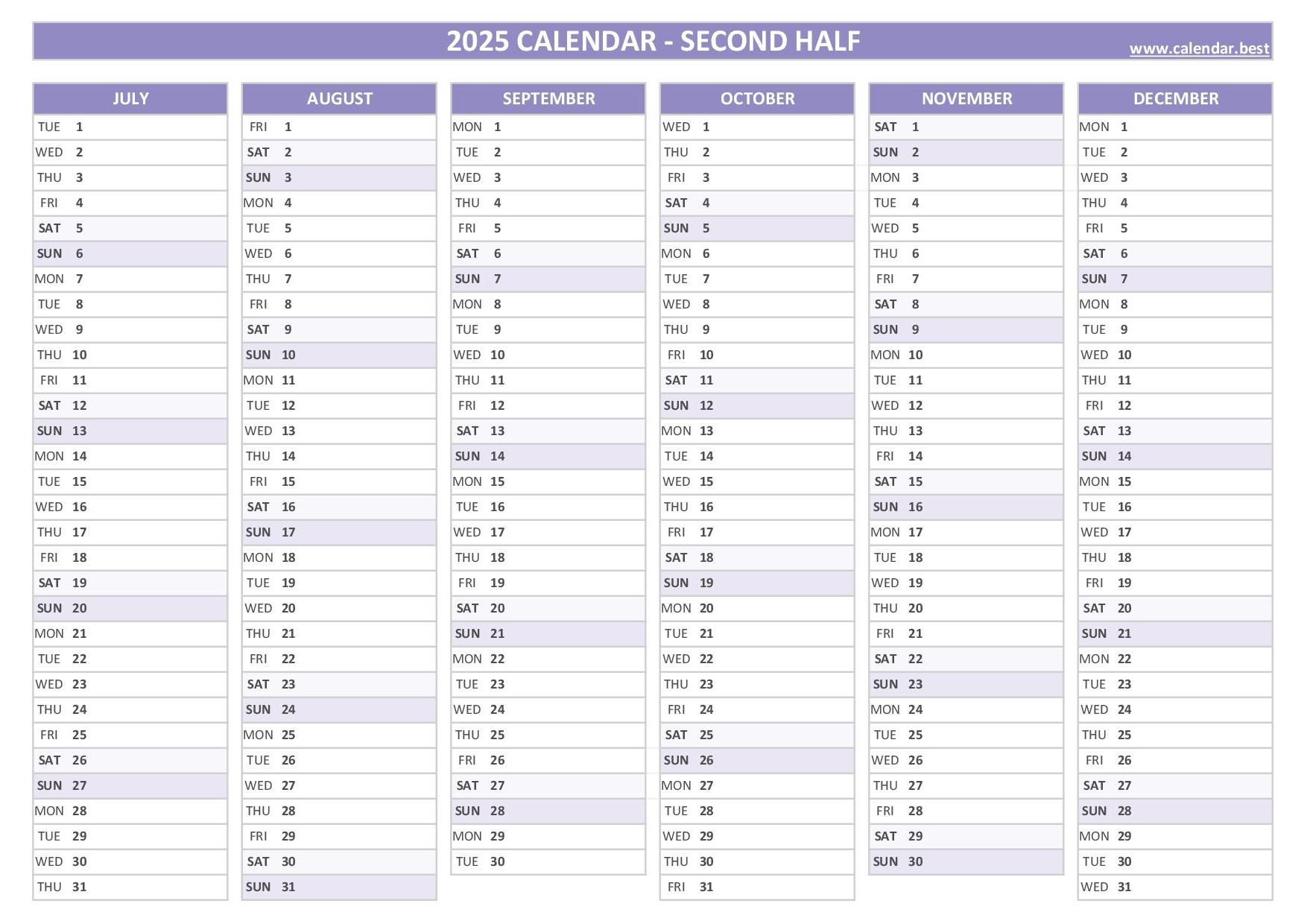 Free Printable Calendars 2025 2026 Plan Ahead Stay Organized Calendar best